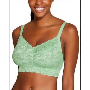 Cosabella NSN Ultra Curvy Sweetie Bralette Never1321 Ghana Green XS NWT